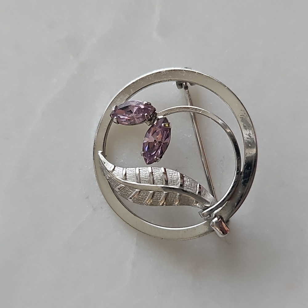 DCE Curtis 925 Sterling Silver Signed Brooch